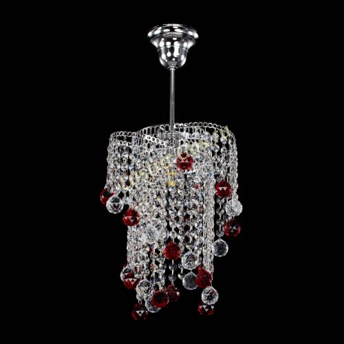 Люстра Вектор № 4 красная в Саратове Гусь Хрустальный