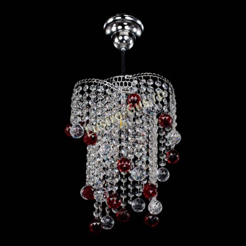 Люстра Вектор № 4 красная в Саратове Гусь Хрустальный