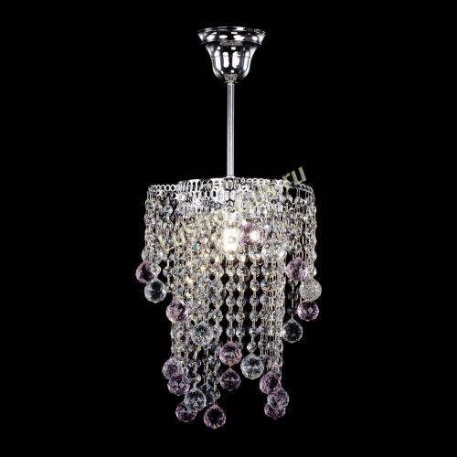 Люстра Вектор №4 розовая в Саратове Гусь Хрустальный