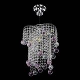 Люстра Вектор №4 розовая в Саратове