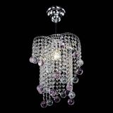 Люстра Вектор №4 розовая в Саратове