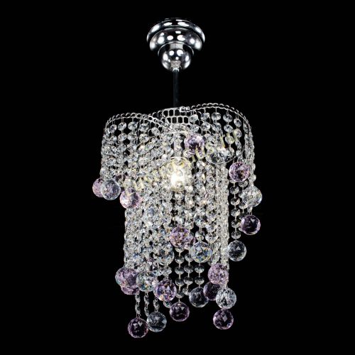 Люстра Вектор №4 розовая в Саратове Гусь Хрустальный