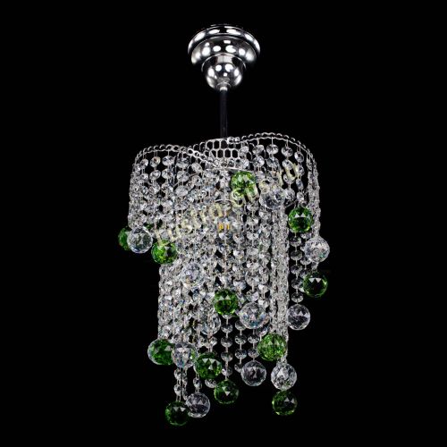 Люстра Вектор №4 зеленая в Саратове Гусь Хрустальный