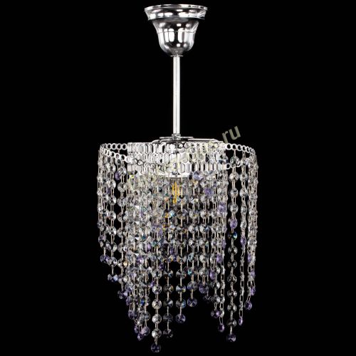 Люстра Вектор №5 фиолетовая в Саратове Гусь Хрустальный