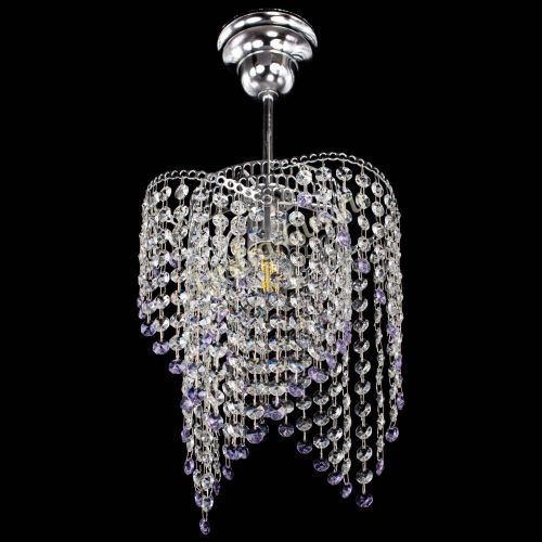 Люстра Вектор №5 фиолетовая в Саратове Гусь Хрустальный