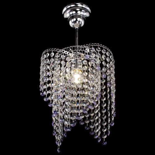 Люстра Вектор №5 фиолетовая в Саратове Гусь Хрустальный