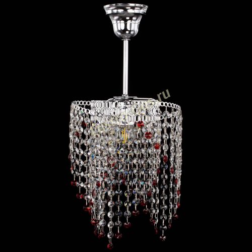 Люстра Вектор №5 красная в Саратове Гусь Хрустальный