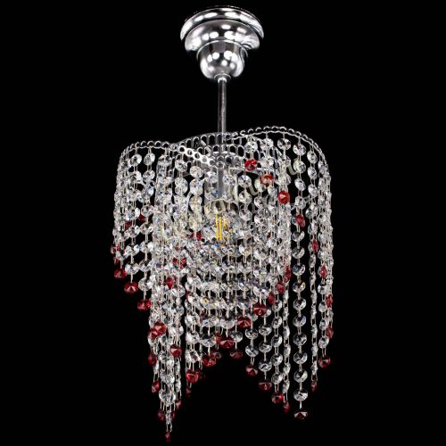 Люстра Вектор №5 красная в Саратове Гусь Хрустальный