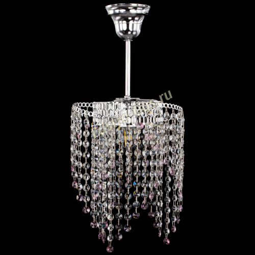 Люстра Вектор №5 розовая в Саратове Гусь Хрустальный