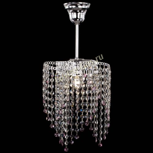 Люстра Вектор №5 розовая в Саратове Гусь Хрустальный