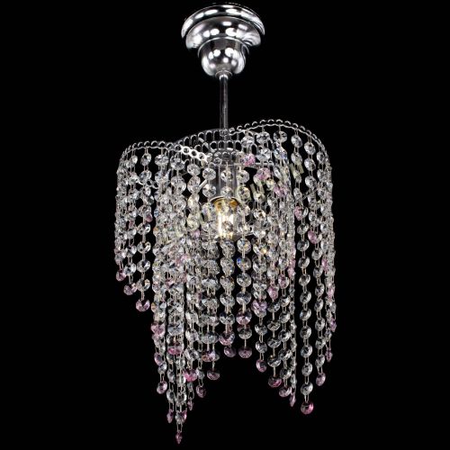 Люстра Вектор №5 розовая в Саратове Гусь Хрустальный