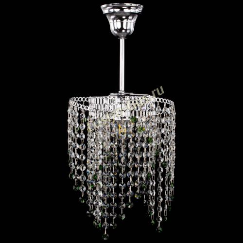 Люстра Вектор №5 зеленая в Саратове Гусь Хрустальный