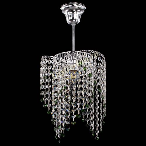 Люстра Вектор №5 зеленая в Саратове Гусь Хрустальный