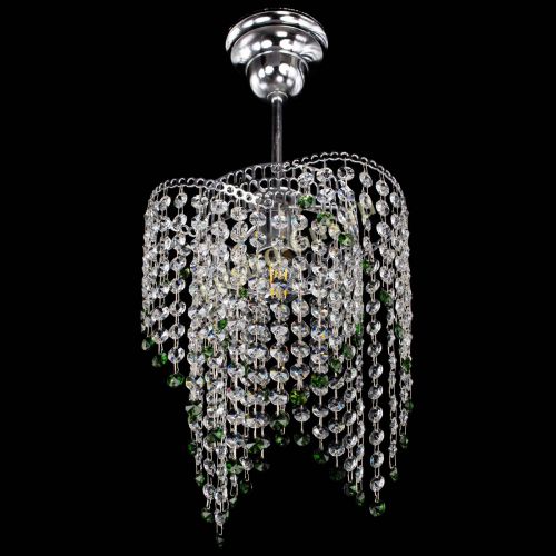 Люстра Вектор №5 зеленая в Саратове Гусь Хрустальный