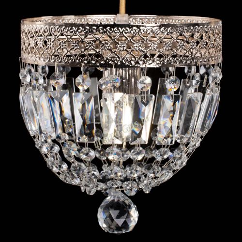 Люстра Венеция №1 купол на тросе в Саратове Гусь Хрустальный