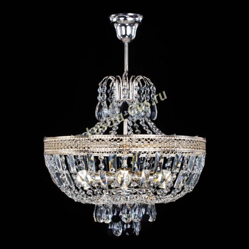 Люстра Венеция Астра №5 черная в Саратове Гусь Хрустальный