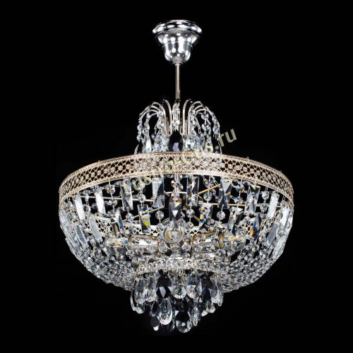 Люстра Венеция Астра №5 черная в Саратове Гусь Хрустальный