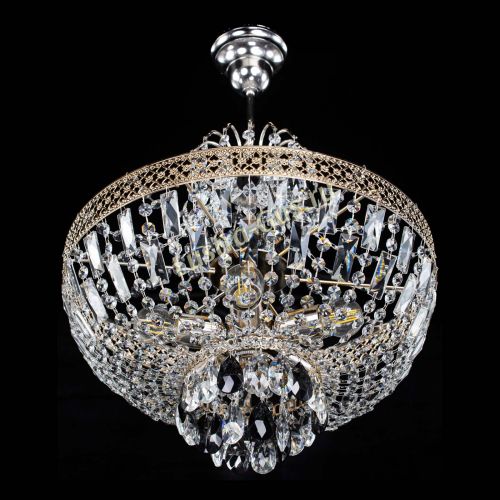 Люстра Венеция Астра №5 черная в Саратове Гусь Хрустальный