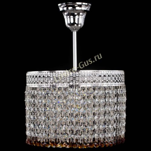 Люстра Венеция Капель №1 с подвесом Чайная в Саратове Гусь Хрустальный