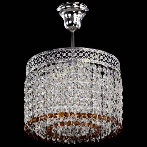 Люстра Венеция Капель №1 с подвесом Чайная в Саратове Гусь Хрустальный