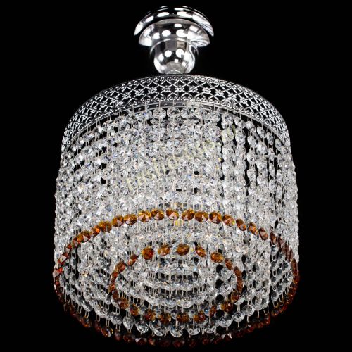 Люстра Венеция Капель №1 с подвесом Чайная в Саратове Гусь Хрустальный