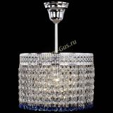 Люстра Венеция Капель №1 с подвесом Синяя в Саратове