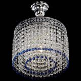 Люстра Венеция Капель №1 с подвесом Синяя в Саратове