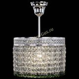 Люстра Венеция Капель №1 с подвесом Зеленая в Саратове