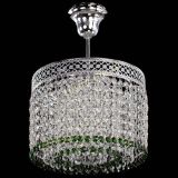 Люстра Венеция Капель №1 с подвесом Зеленая в Саратове