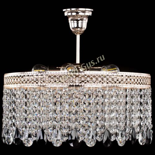 Люстра Венеция Капель журавлик черная в Саратове Гусь Хрустальный