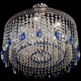 Люстра Венеция Капель журавлик синяя в Саратове