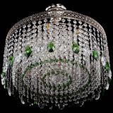 Люстра Венеция Капель журавлик зеленая в Саратове