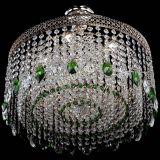 Люстра Венеция Капель журавлик зеленая в Саратове