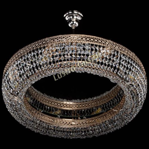 Люстра Венеция Кольцо с подвесом в Саратове Гусь Хрустальный