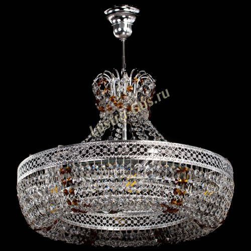 Люстра Венеция Кольцо с подвесом Чайная в Саратове Гусь Хрустальный