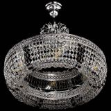 Люстра Венеция Кольцо с подвесом Черная в Саратове