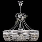 Люстра Венеция Кольцо с подвесом Черная в Саратове