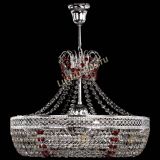 Люстра Венеция Кольцо с подвесом Красная в Саратове