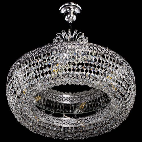 Люстра Венеция Кольцо с подвесом в Саратове Гусь Хрустальный