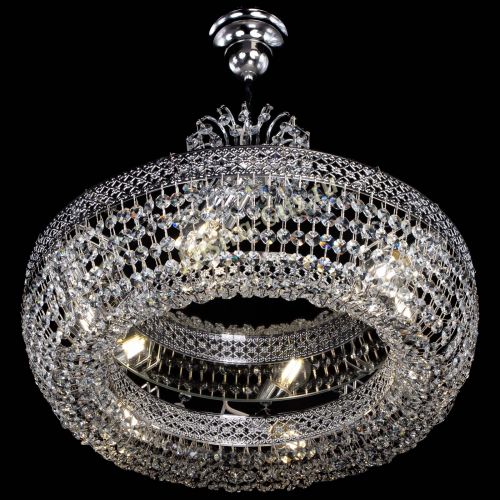 Люстра Венеция Кольцо с подвесом в Саратове Гусь Хрустальный