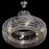 Люстра Венеция Кольцо с подвесом Розовая в Саратове