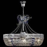 Люстра Венеция Кольцо с подвесом Синяя в Саратове