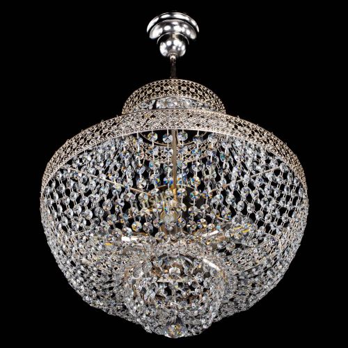 Люстра Венеция Купол №5 конус с подвесом в Саратове Гусь Хрустальный