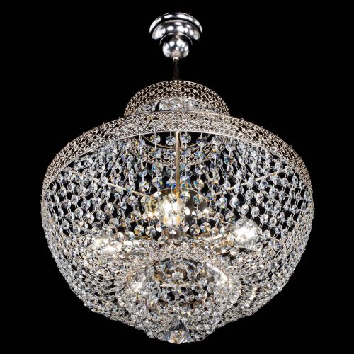 Люстра Венеция Купол №5 конус с подвесом в Саратове Гусь Хрустальный