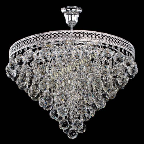 Люстра Венеция Пирамида шар 40 в Саратове Гусь Хрустальный