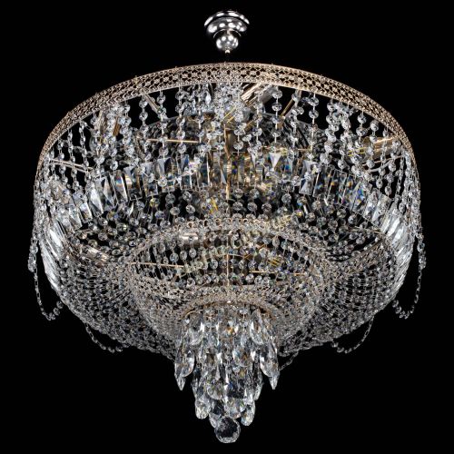 Люстра Венеция Водопад Каскад №13 с подвесом в Саратове Гусь Хрустальный