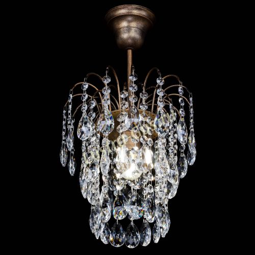 Люстра Весна журавлик под бронзу в Саратове Гусь Хрустальный