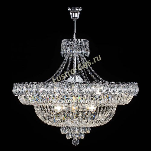 Люстра Водопад с подвесом  в Саратове Гусь Хрустальный