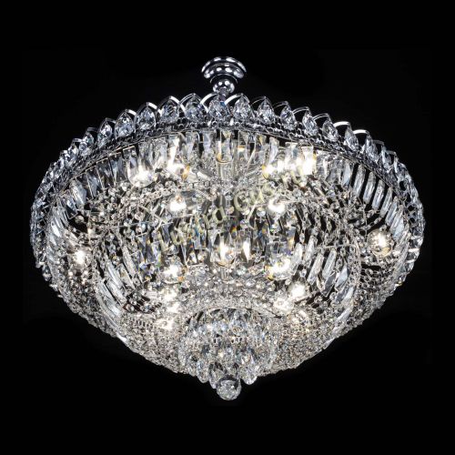 Люстра Водопад с подвесом  в Саратове Гусь Хрустальный