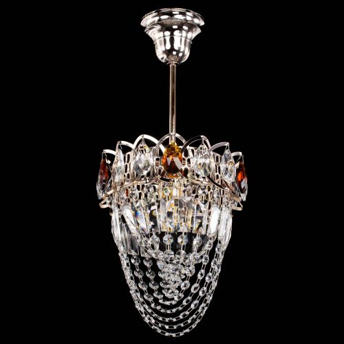 Люстра Водоворот №1 мини с подвесом чайная в Саратове Гусь Хрустальный